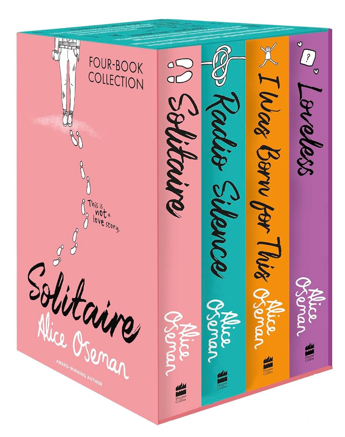 ALICE OSEMAN FOUR-BOOK COLLECTION BOX SET: TikTok made me buy it! From the YA Prize winning author and creator of Netflix series HEARTSTOPPER ALICE OSEMAN FOUR-BOOK COLLECTION BOX SET: TikTok made me buy it! From the YA Prize winning author and creator of Netflix series HEARTSTOPPER