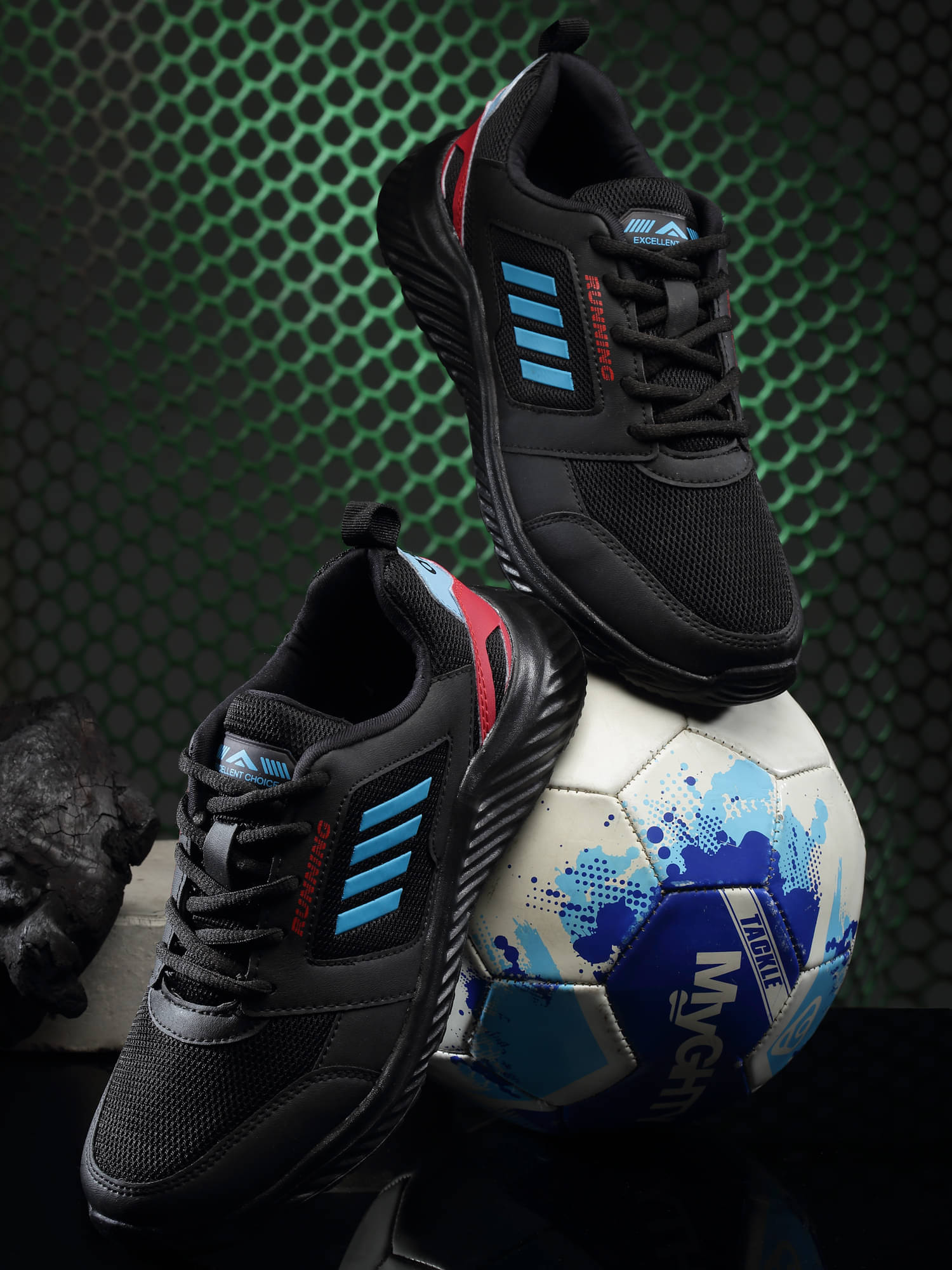 ASIAN Black Men's Sports Running Shoes ASIAN Black Men's Sports Running Shoes