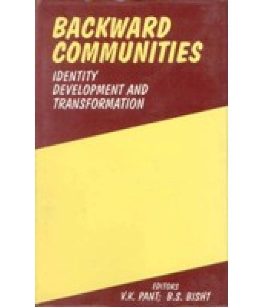     			Backward Communities Identity Development and Transformation