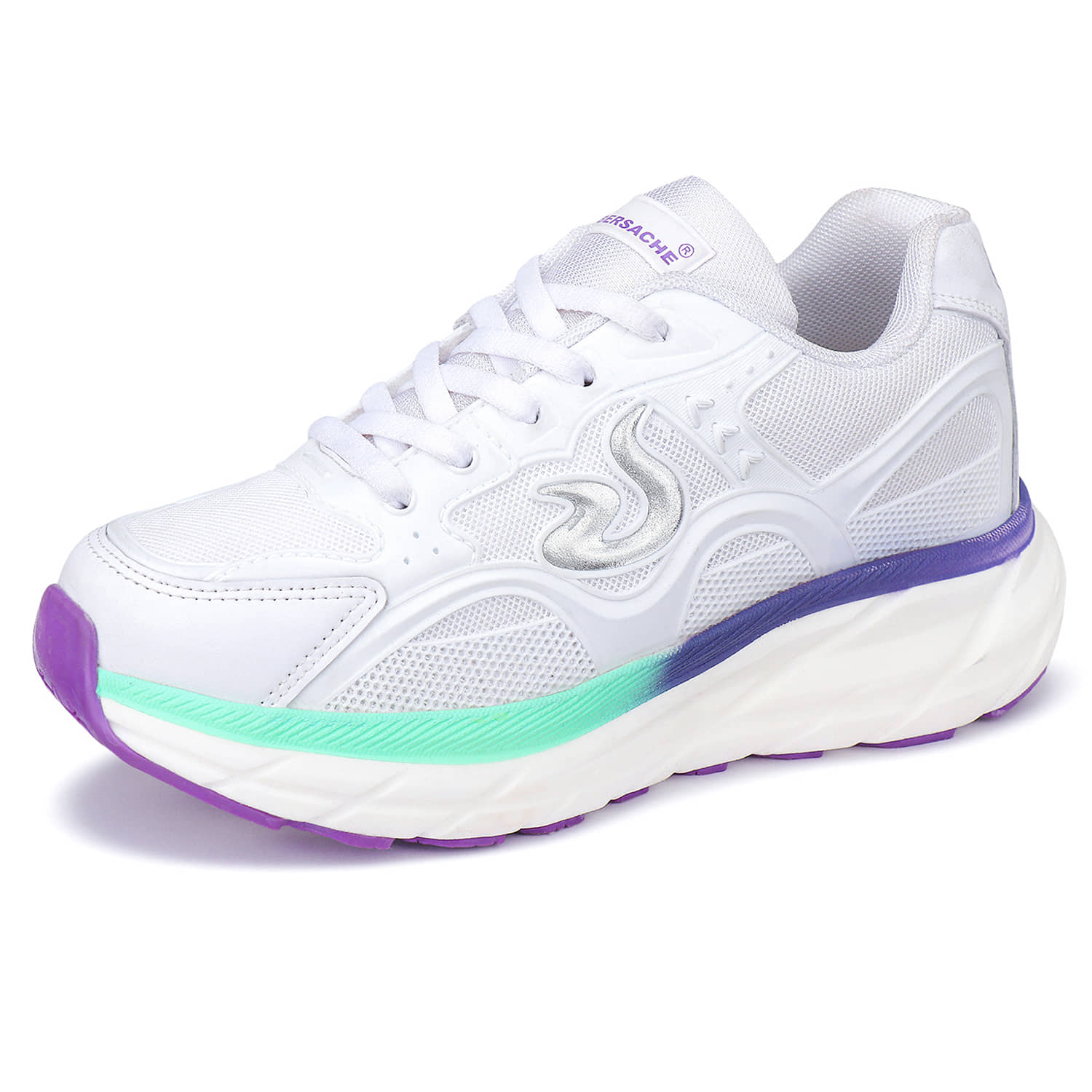 Bersache Gray Women's Sneakers - Casual Shoes | Buy online on ZillyBuy