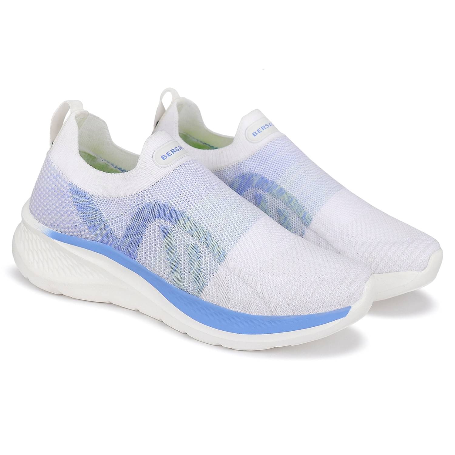 Bersache - White Women's Running Shoes Bersache - White Women's Running Shoes