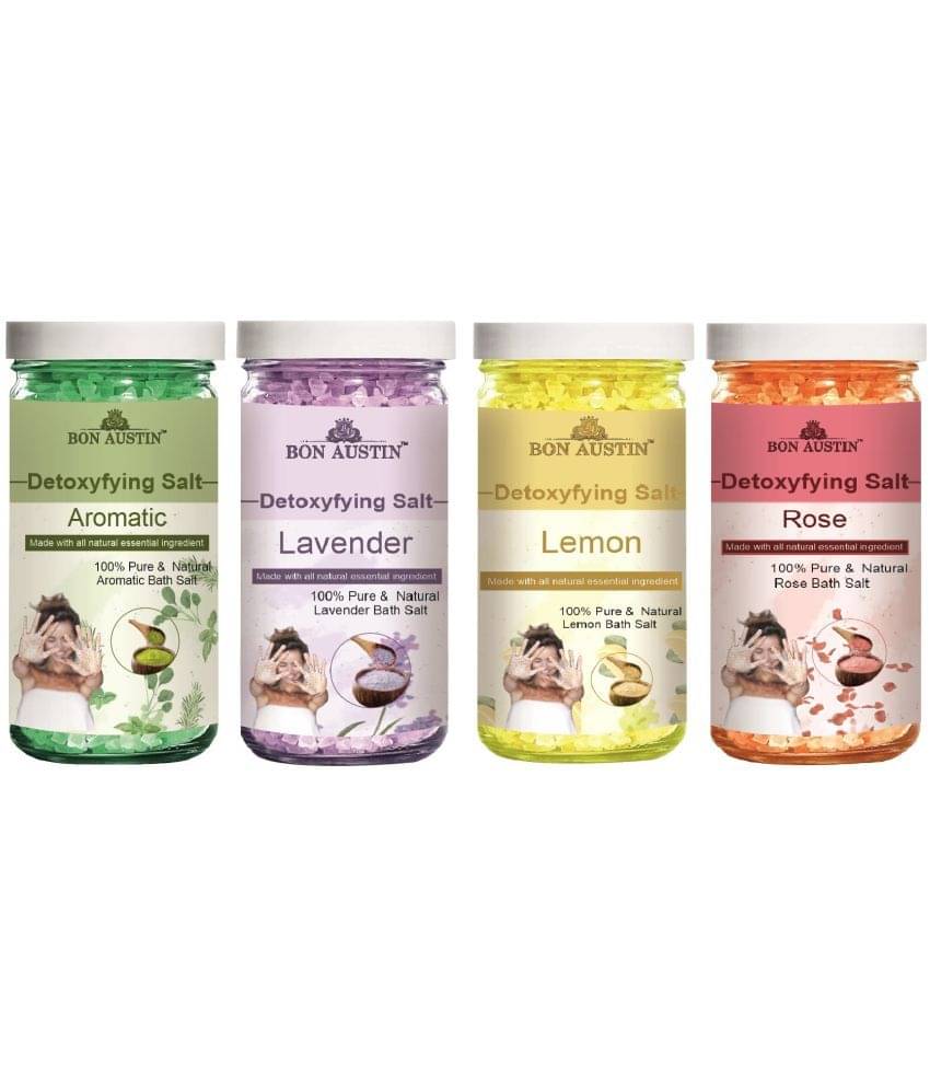     			Bon Austin Crystal Natural Bath Salt 200 g Pack of 4