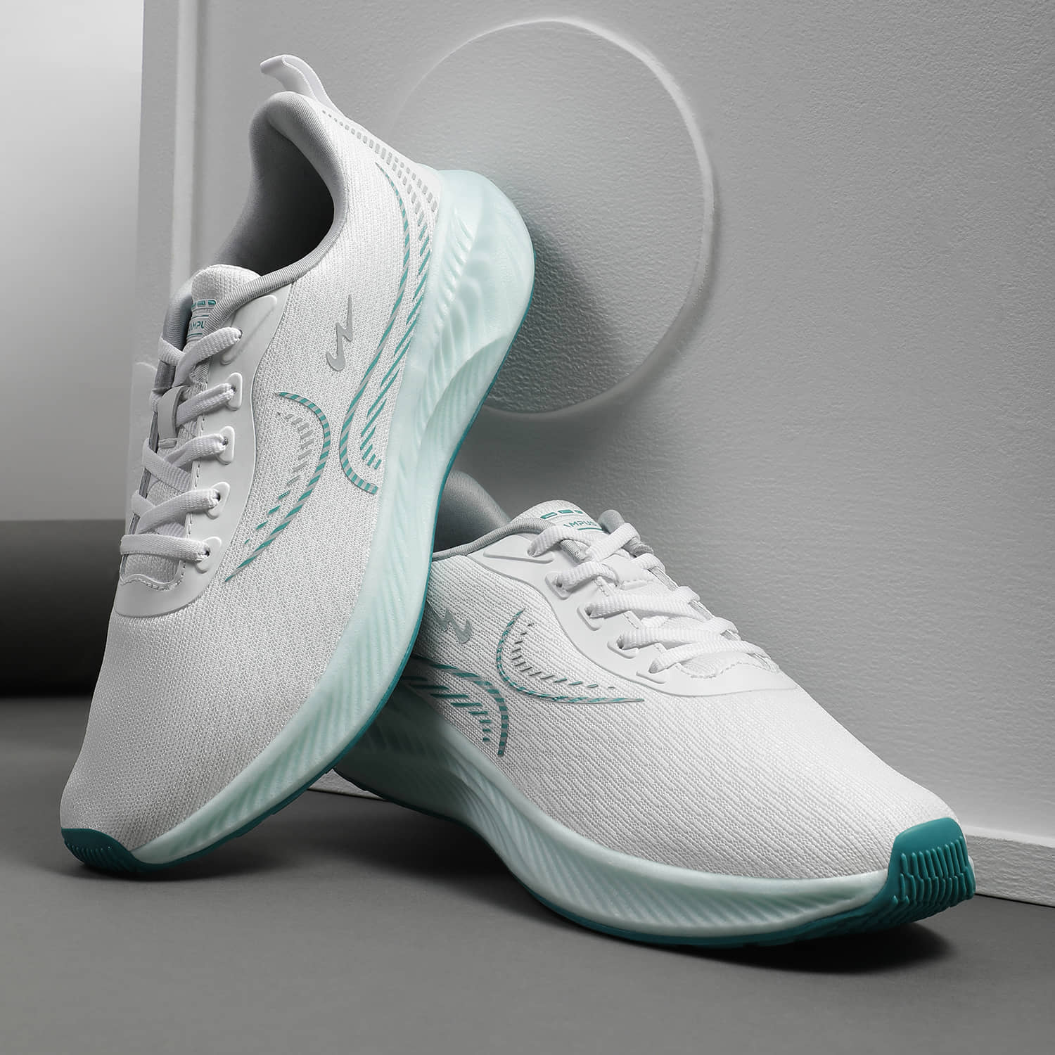 Campus SLAKE White Men's Sports Running Shoes - Sports Shoes | Buy online on ZillyBuy