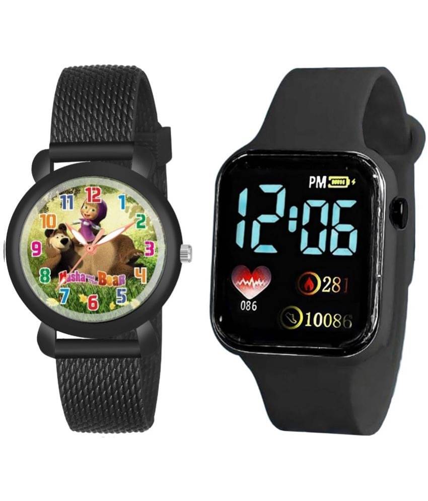     			DECLASSE Multicolor Dial Analog Boys Watch ( Pack Of 2 )