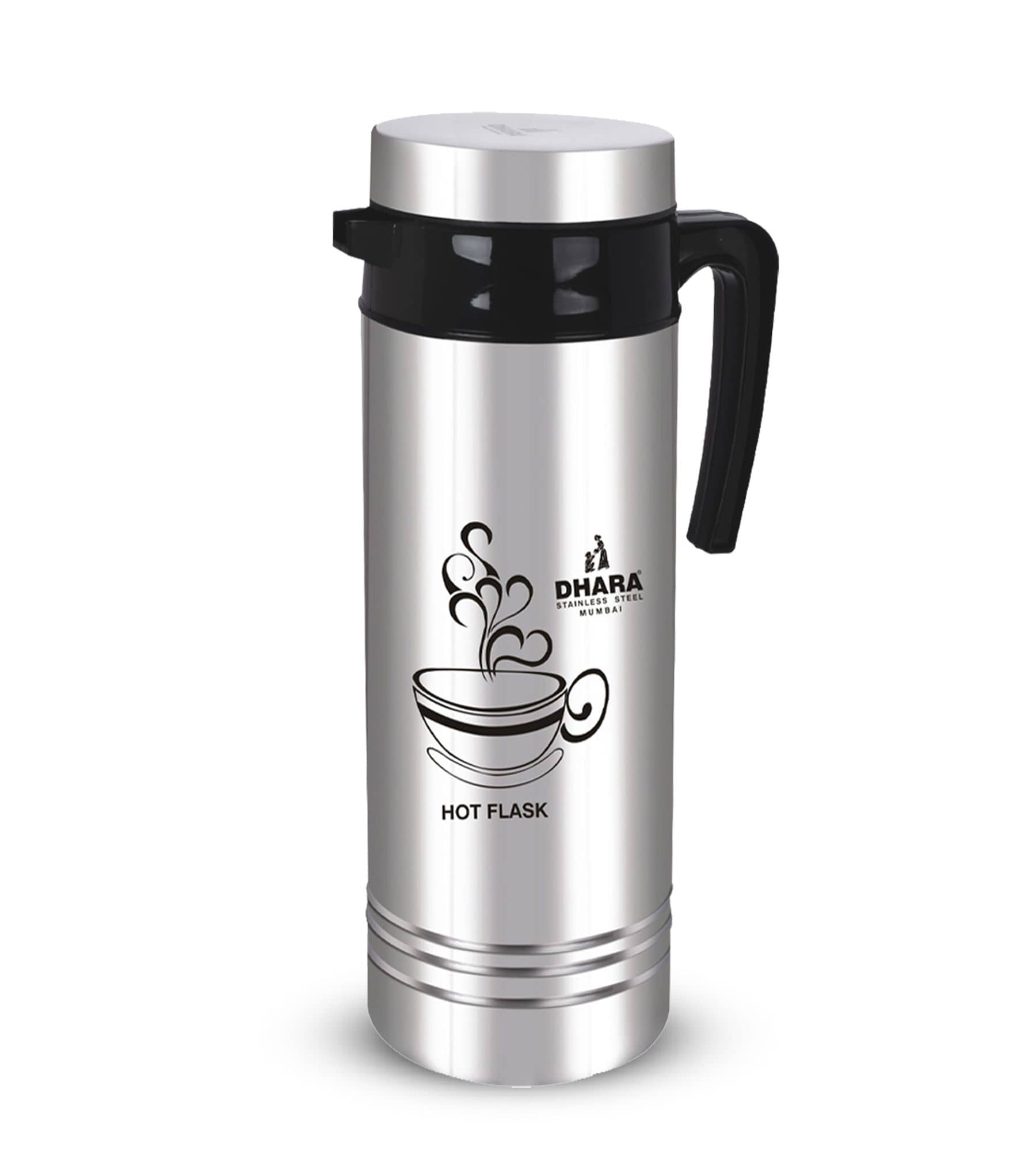Dhara Stainless Steel Tea Star 1500 Steel Carafe 1500 ml