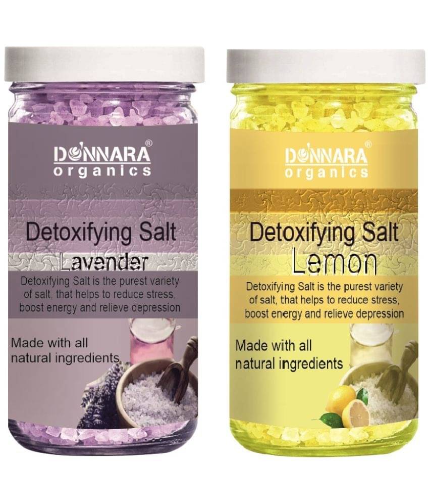 Donnara Organics Crystal Natural Bath Salt 200 g Pack of 2     			Donnara Organics Crystal Natural Bath Salt 200 g Pack of 2