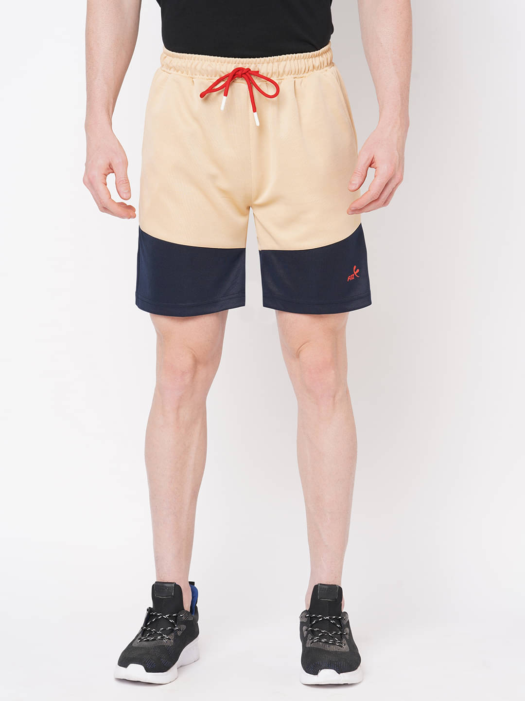     			Fitz Beige Polyester Men's Shorts ( Pack of 1 )