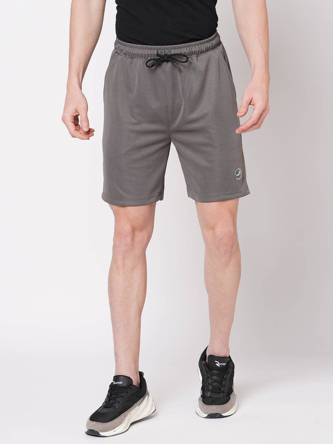     			Fitz Black Polyester Men's Shorts ( Pack of 1 )