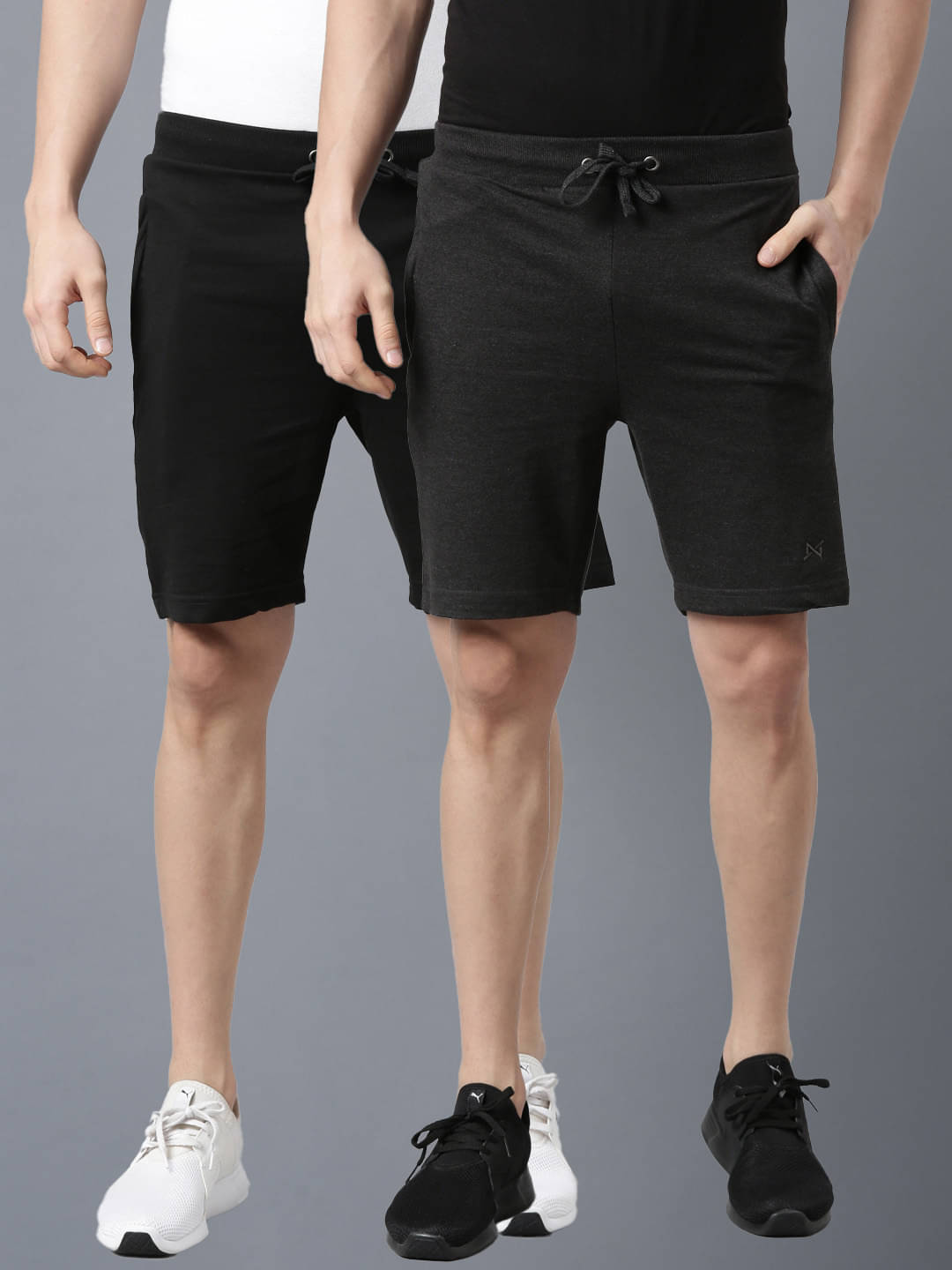 Force NXT Multi Cotton Blend Men's Shorts ( Pack of 2 ) Force NXT Multi Cotton Blend Men's Shorts ( Pack of 2 )