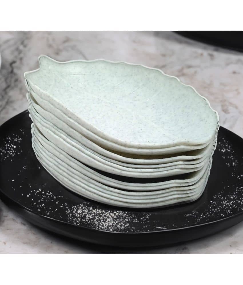 Inpro 12 Pcs Plastic White Platter