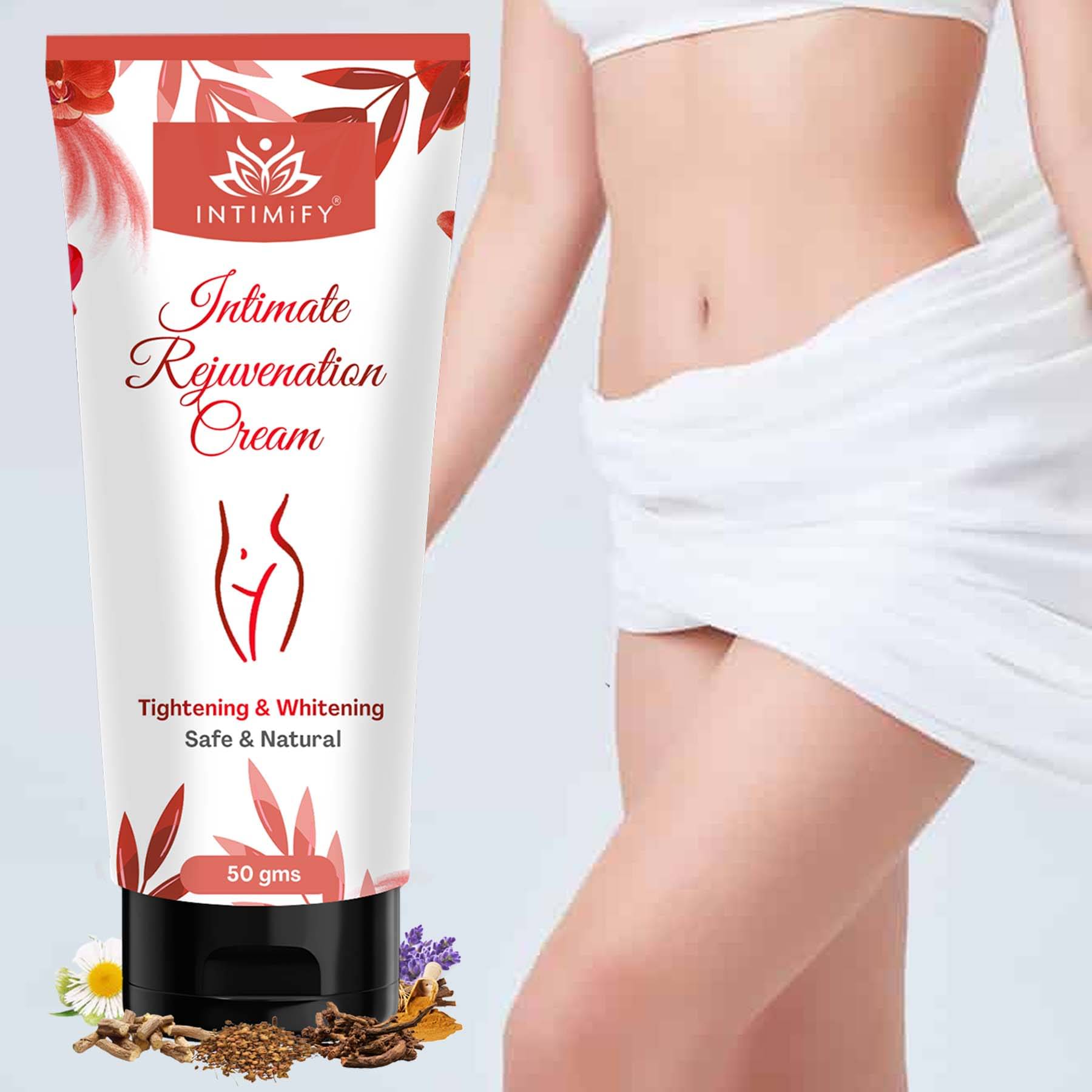 Intimify Intimate Rejuvenating Cream, Vaginal Tightening, Vagina Whitening Cream, 50 gms Intimify Intimate Rejuvenating Cream, Vaginal Tightening, Vagina Whitening Cream, 50 gms