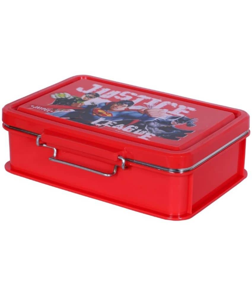Jaypee ROCK STEEL Stainless Steel School Lunch Boxes 1 - Container ( Pack of 1 )