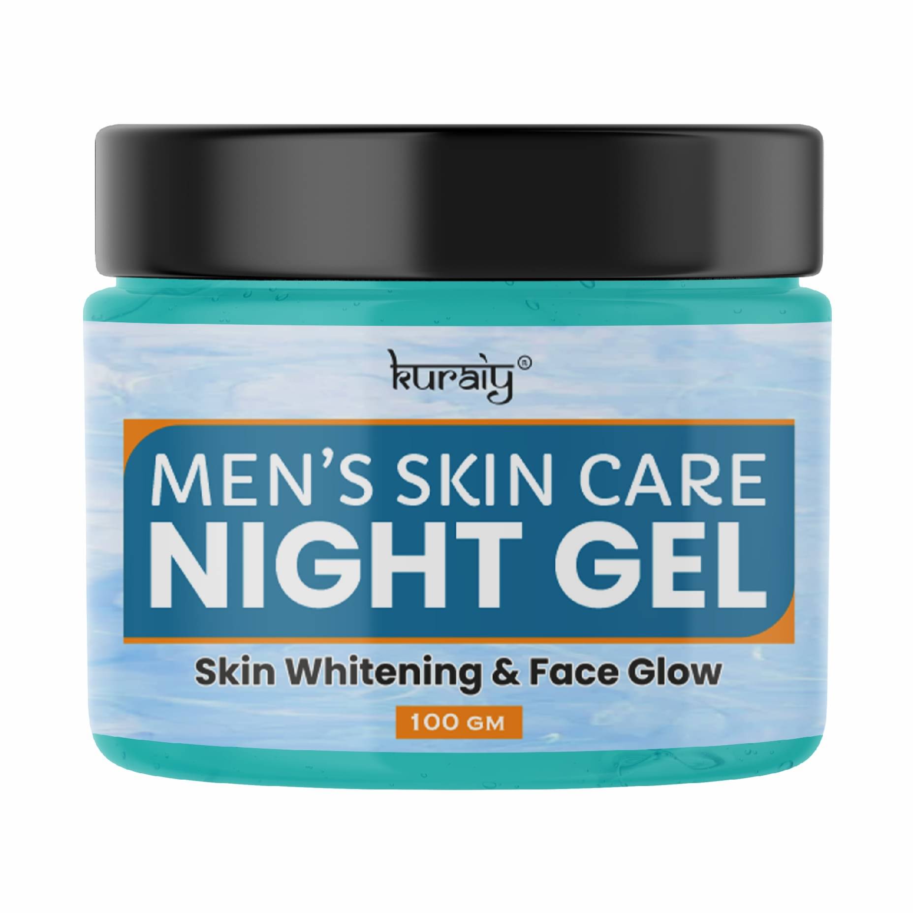 KURAIY Men's Night Gel Skin Whitening & Skin Glow Face Gel for All Skin Types 100g Pack of 1 KURAIY Men's Night Gel Skin Whitening & Skin Glow Face Gel for All Skin Types 100g Pack of 1