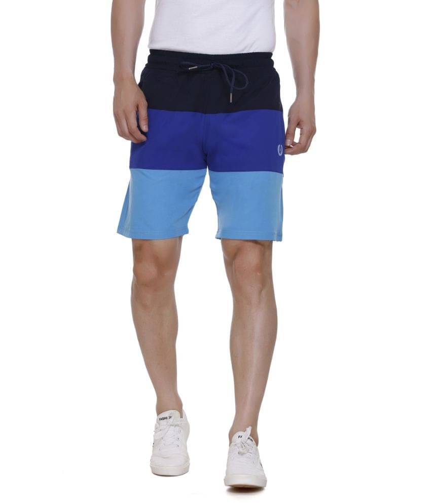 LEEBONEE Blue Polyester Men's Shorts ( Pack of 1 ) LEEBONEE Blue Polyester Men's Shorts ( Pack of 1 )