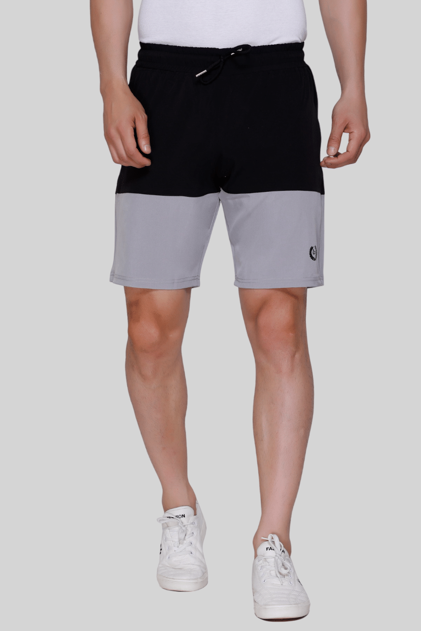 LEEBONEE Light Grey Polyester Men's Shorts ( Pack of 1 ) LEEBONEE Light Grey Polyester Men's Shorts ( Pack of 1 )