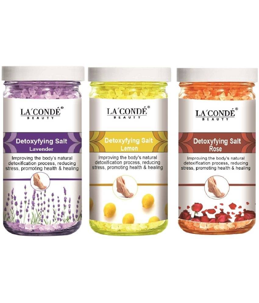     			La'Conde Crystal Natural Bath Salt 200 g Pack of 3