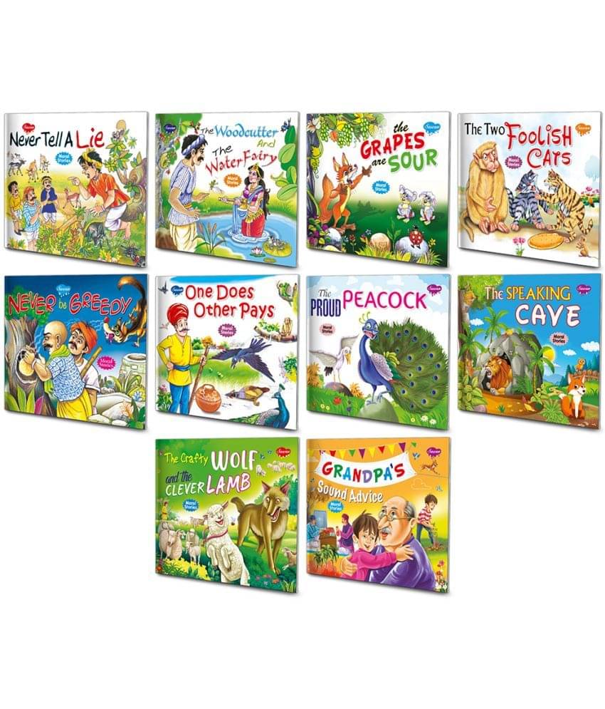 Learn And Shine Series For Kids | Pack of 10 Books (v2) | Super jumbo combo for collecters and library Story books Learn And Shine Series For Kids | Pack of 10 Books (v2) | Super jumbo combo for collecters and library Story books