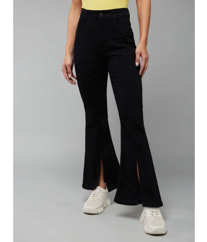 Miss Chase - Black Denim Bootcut Women's Jeans ( Pack of 1 ) - Jeans | Buy online on ZillyBuy