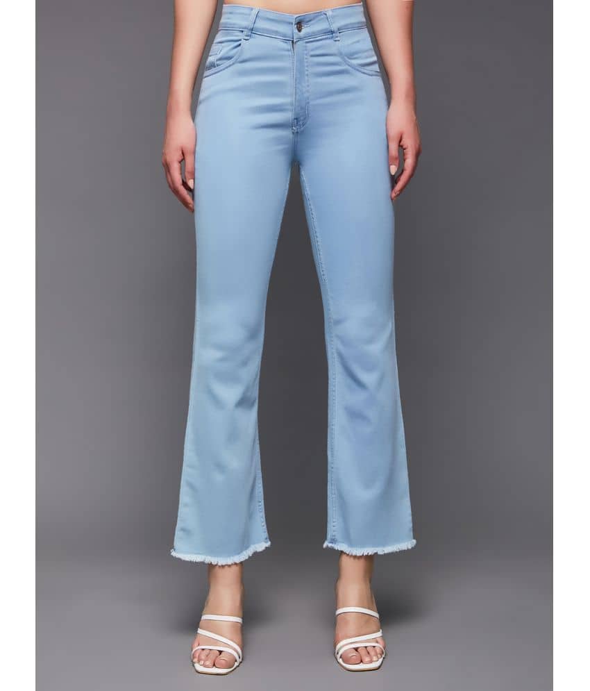 Miss Chase - Light Blue Denim Bootcut Women's Jeans ( Pack of 1 ) - Jeans | Buy online on ZillyBuy