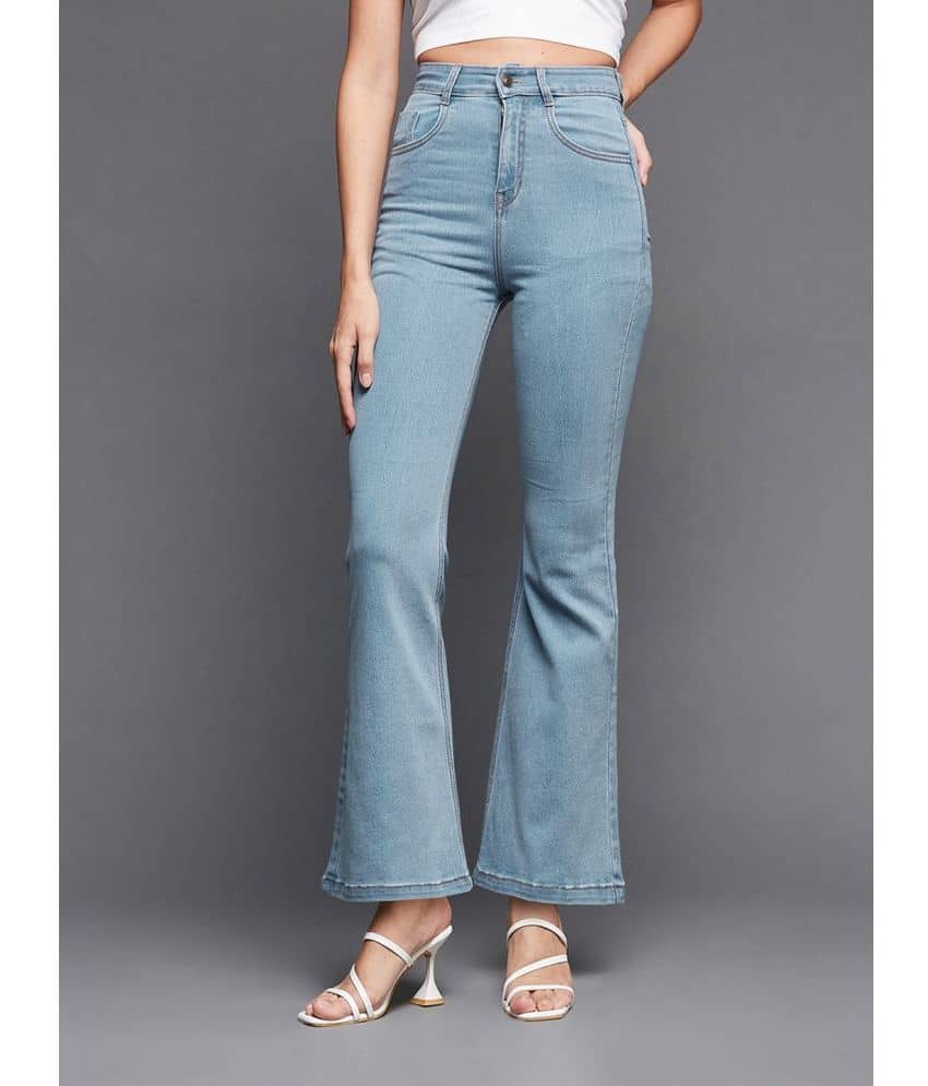 Miss Chase - Light Blue Denim Bootcut Women's Jeans ( Pack of 1 ) - Jeans | Buy online on ZillyBuy