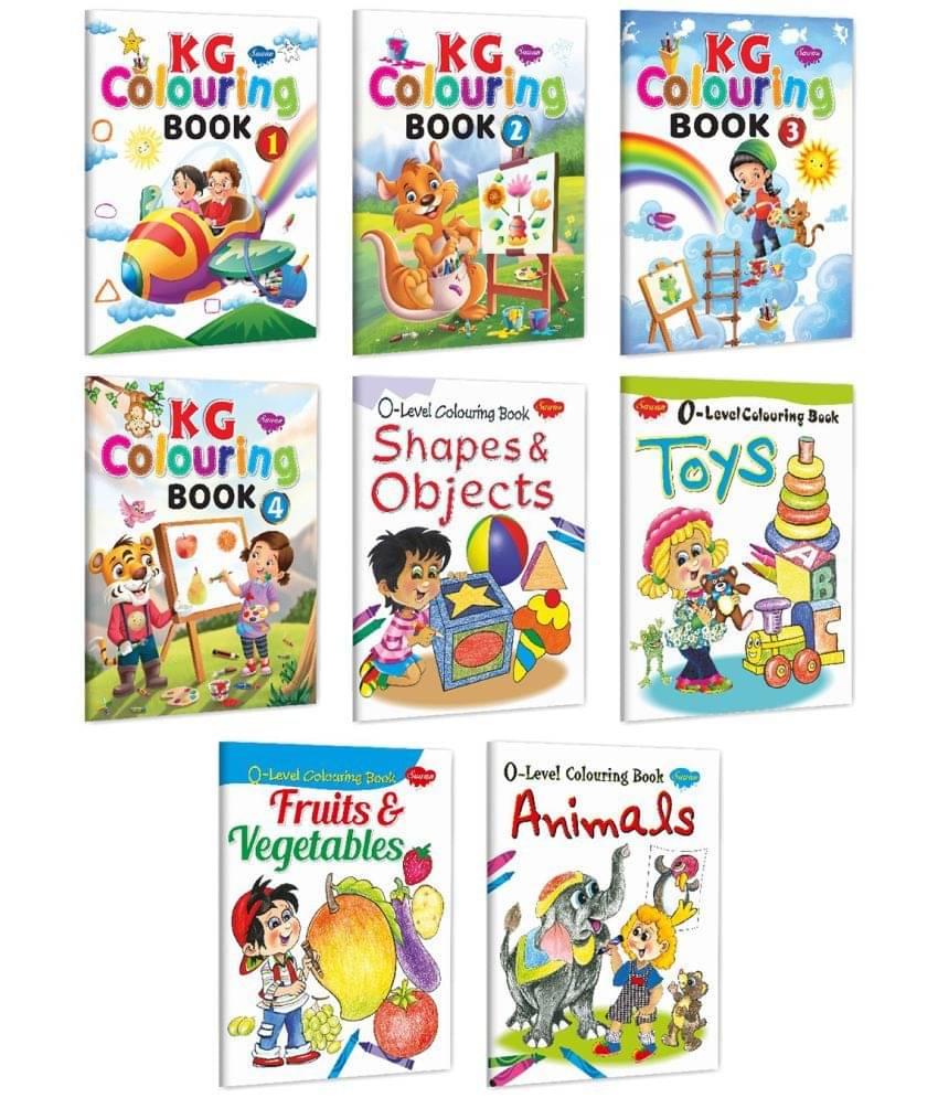 My First Colouring Book | Pack of 8 Colouring Books My First Colouring Book | Pack of 8 Colouring Books
