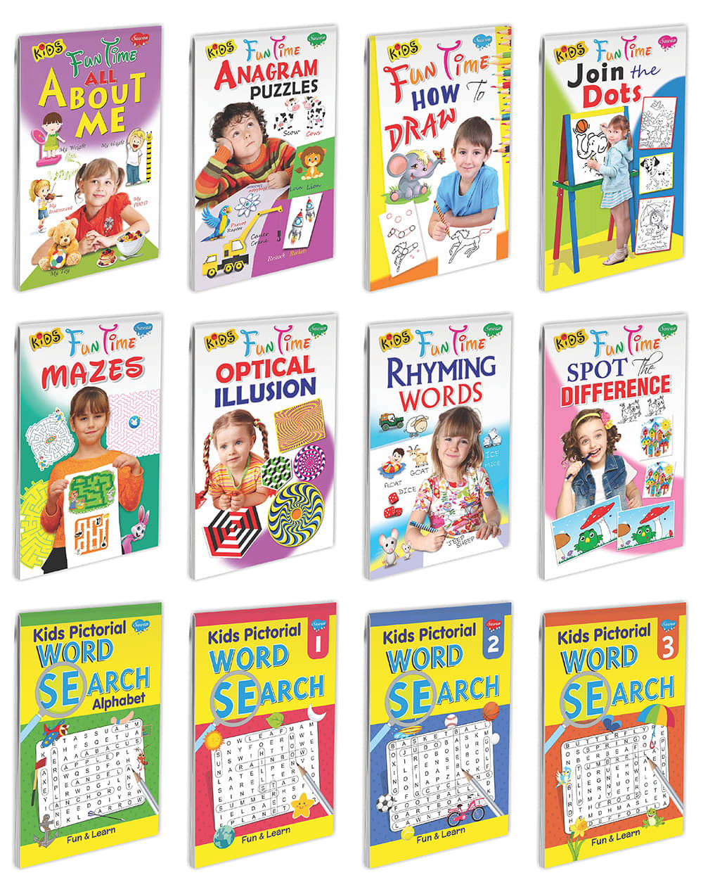     			My First Learning Activity Pack | Set of 12 Exciting Activity Books Product Bundle | Super jumbo combo for collecters and library Activity books