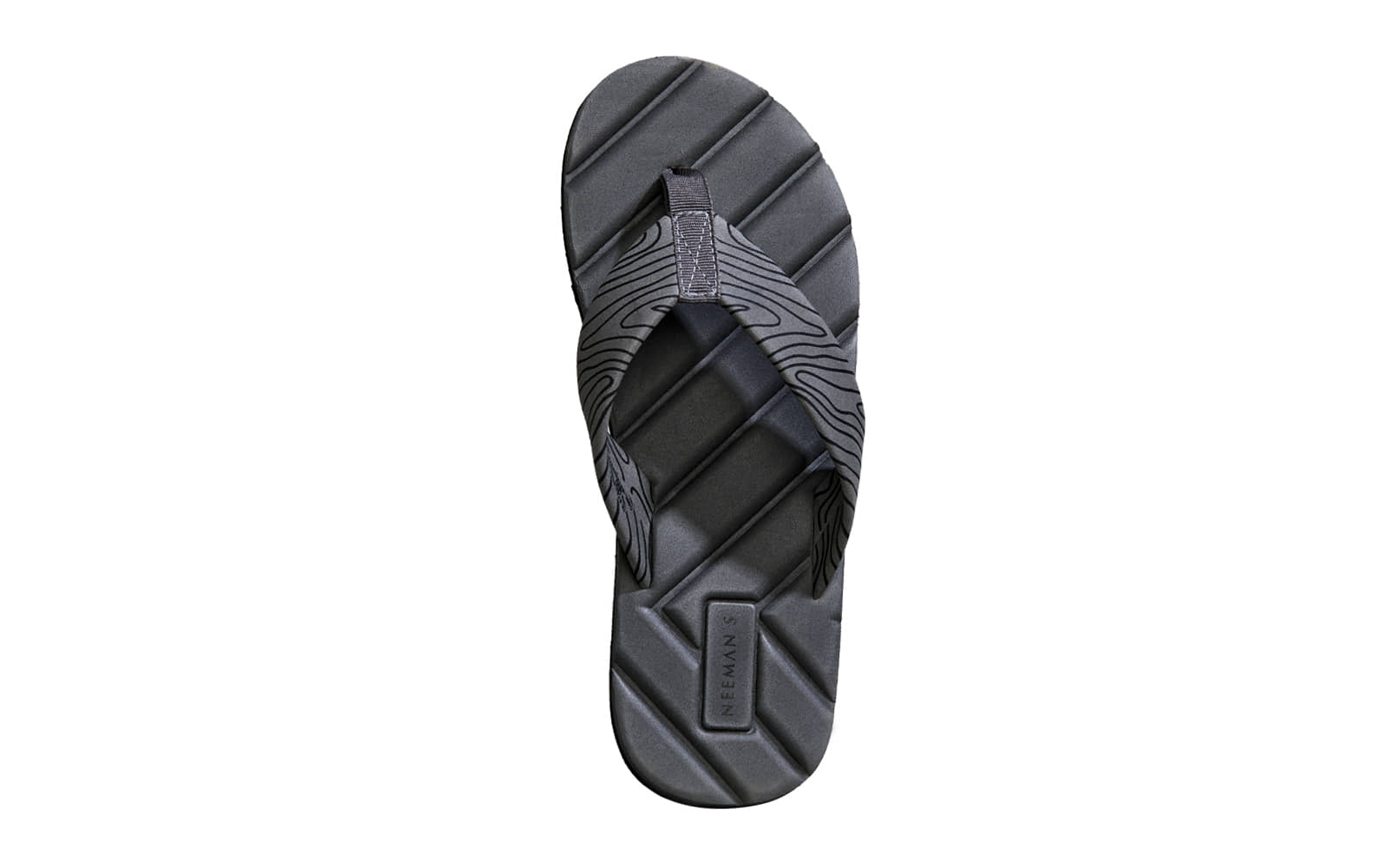 Neemans All Vibes Flips Grey Men's Thong Flip Flop