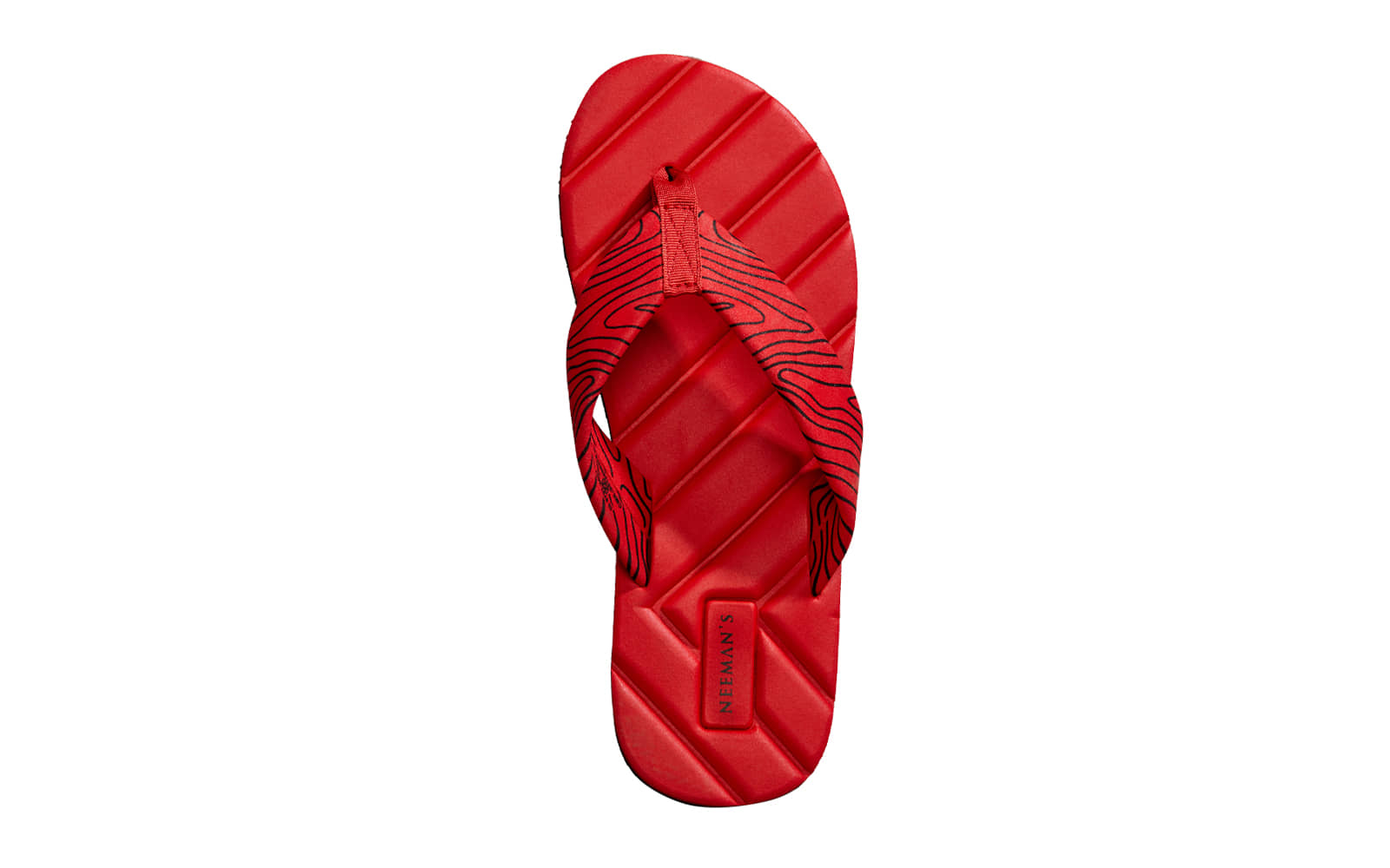 Neemans All Vibes Flips Red Men's Thong Flip Flop