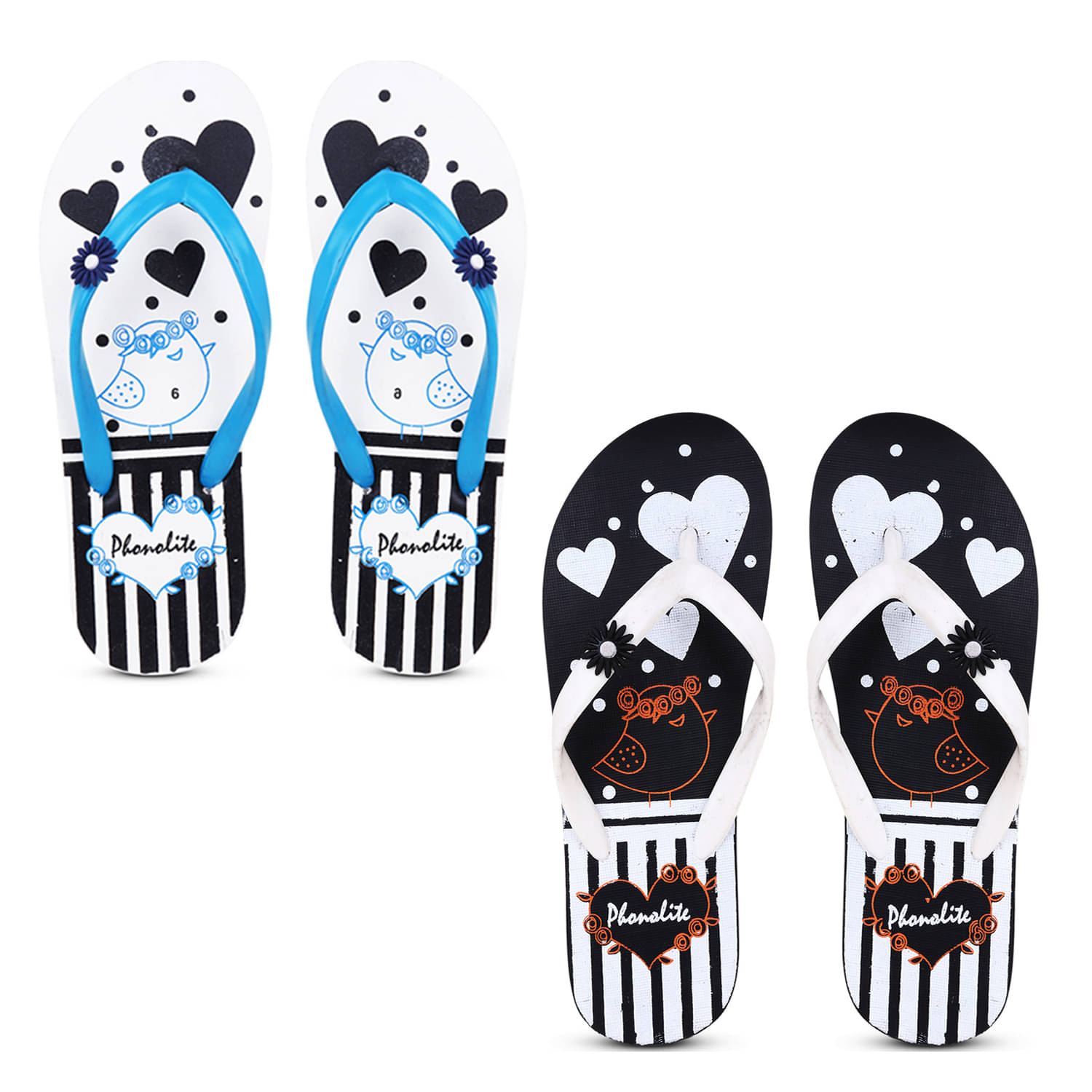 Phonolite Women Slipper Pack of 2 Phonolite Women Slipper Pack of 2