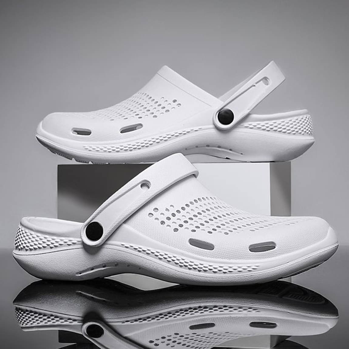 Secritas - White Men's Clogs Secritas - White Men's Clogs