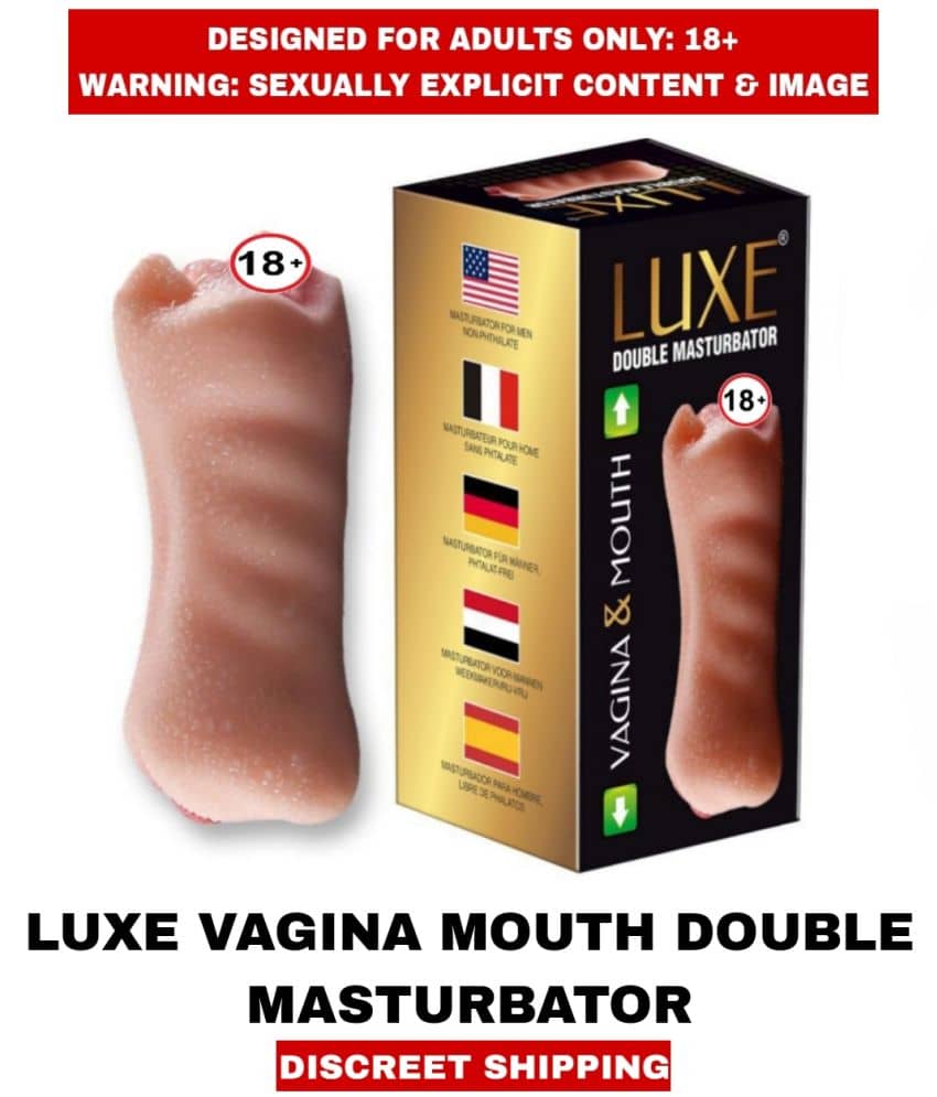Sexual Wellness  Men's Sex Toys Masturbator Pocket Pussy  Vagina and Pussy Double Side Masturbator For Men