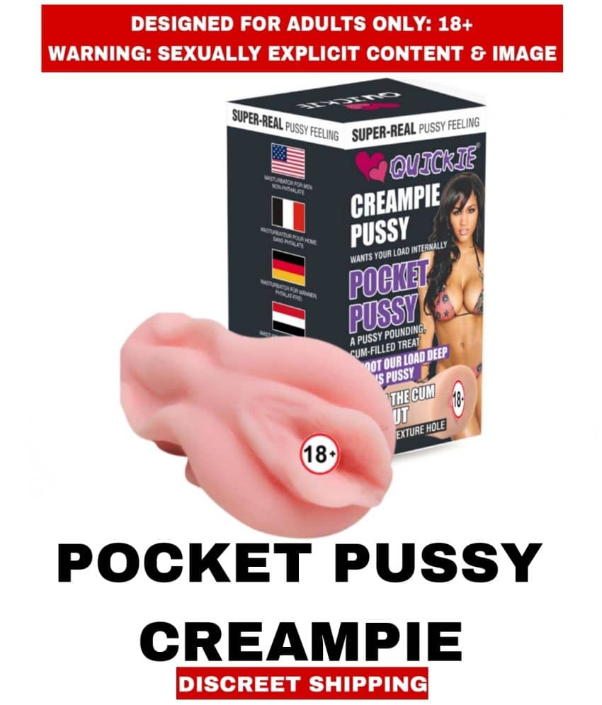 Sexual Wellness  Men's Sex Toys Masturbator Pocket Pussy Quickie  Creampie Masturbator For Men