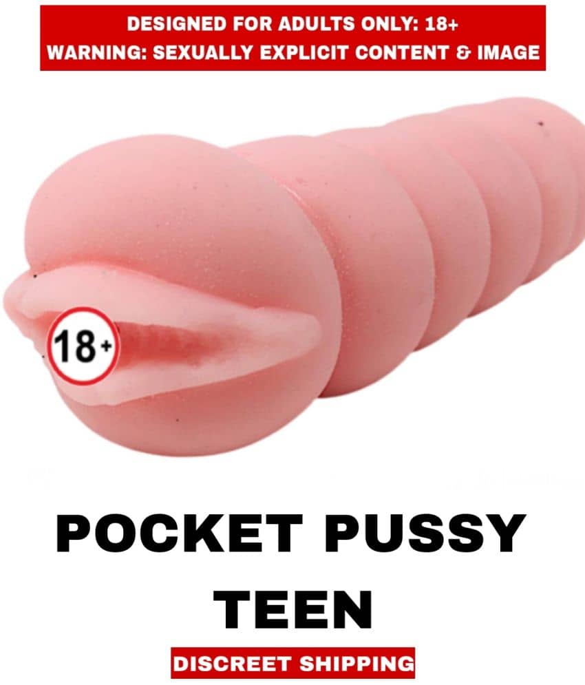 Sexual Wellness  Men's Sex Toys Masturbator Pocket Pussy Teen Hums and Buzzes Masturbator For Men