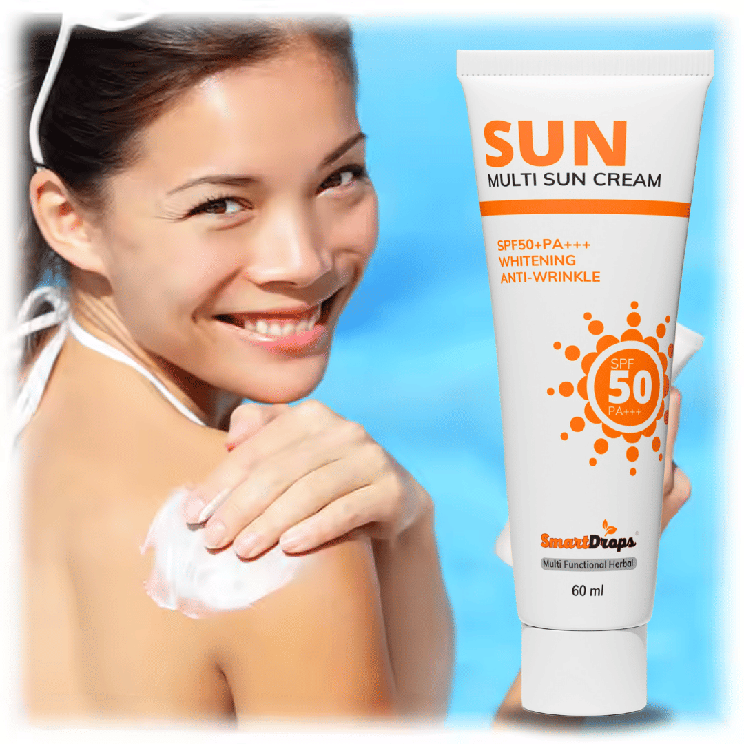 Smartdrops SPF 50 Tan Removal Cream For All Skin Type ( Pack of 1 )