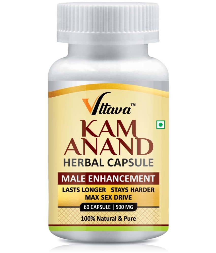 Vltava KAMANAND CAPSULE Ayurvedic Capsules for Strength, Stamina & Power 60 gm Unfalvoured Minerals Capsule