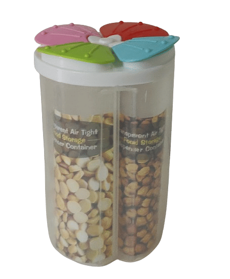 YESKART Plastic White Food Container ( Set of 1 )