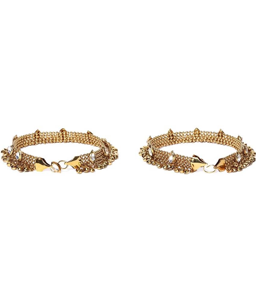YOUBELLA Gold Anklets ( Pack of 1 ) - Anklets | Buy online on ZillyBuy