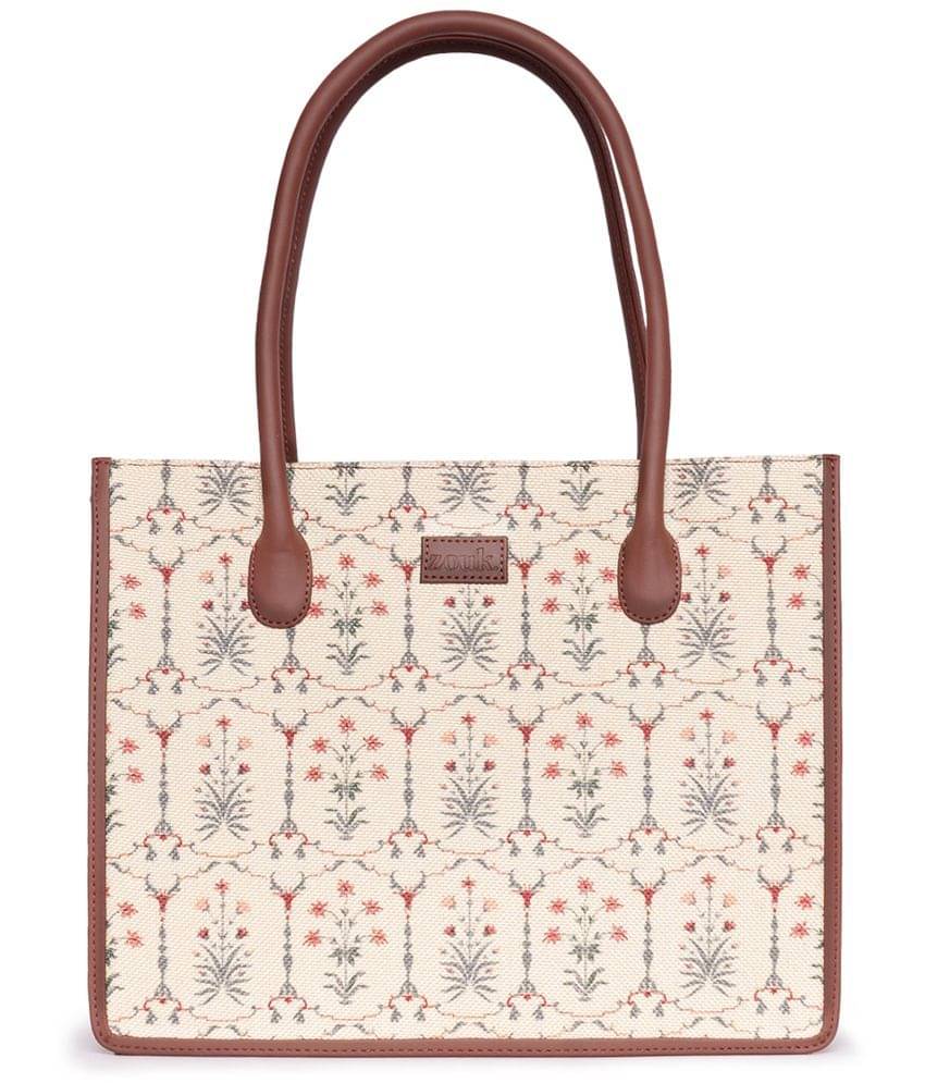 Zouk Tote Bag Jute Set of 1 ( Multicolor ) Zouk Tote Bag Jute Set of 1 ( Multicolor )
