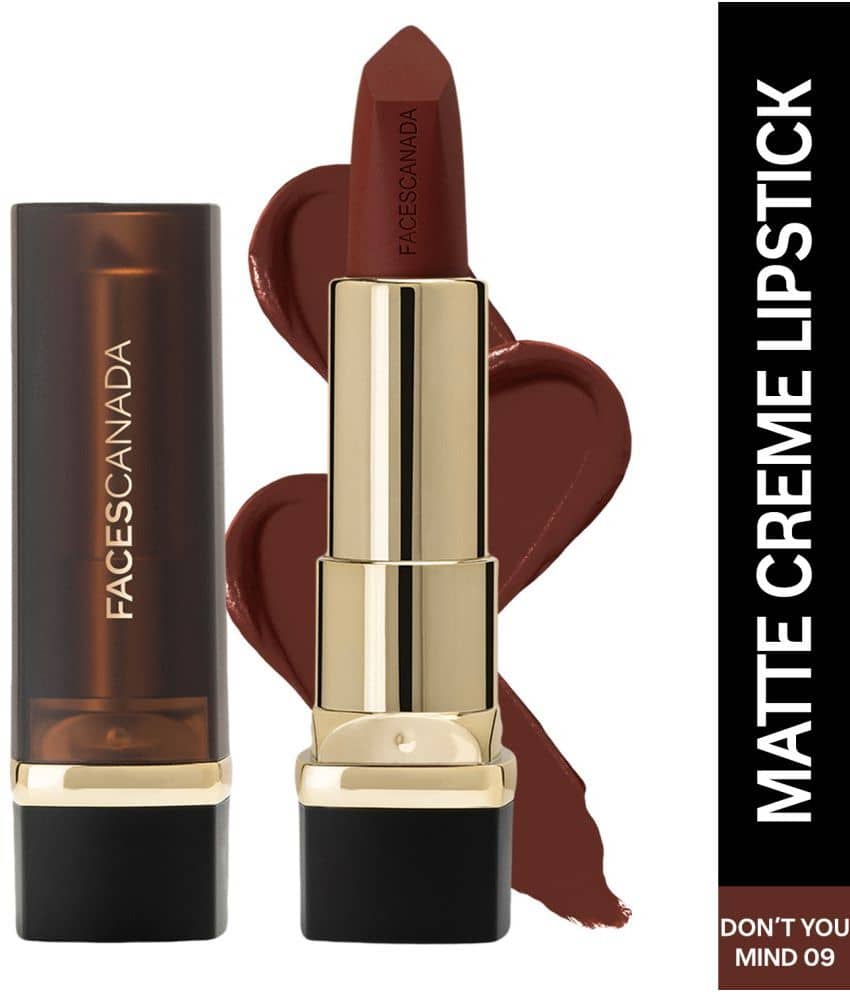 FACES CANADA Comfy Smoothe Matte Creme Lipstick - Don't You Mind 09, 4.2g