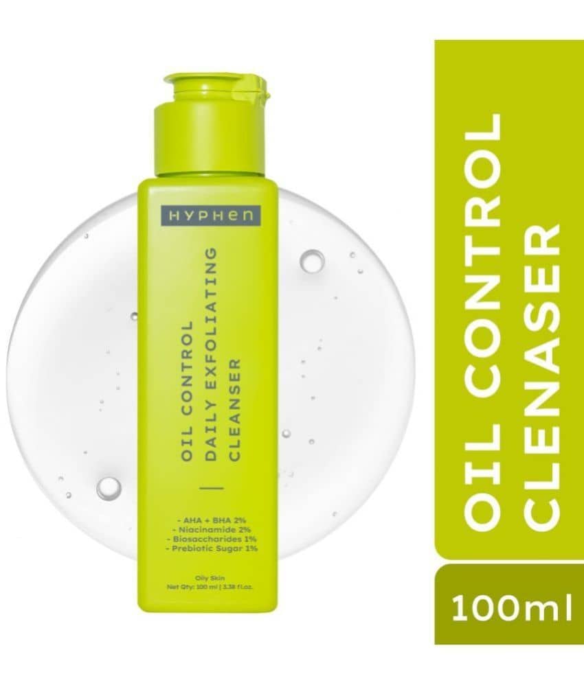 Hyphen Oil Control Daily Exfoliating Cleanser 100ml (Pack of 1)