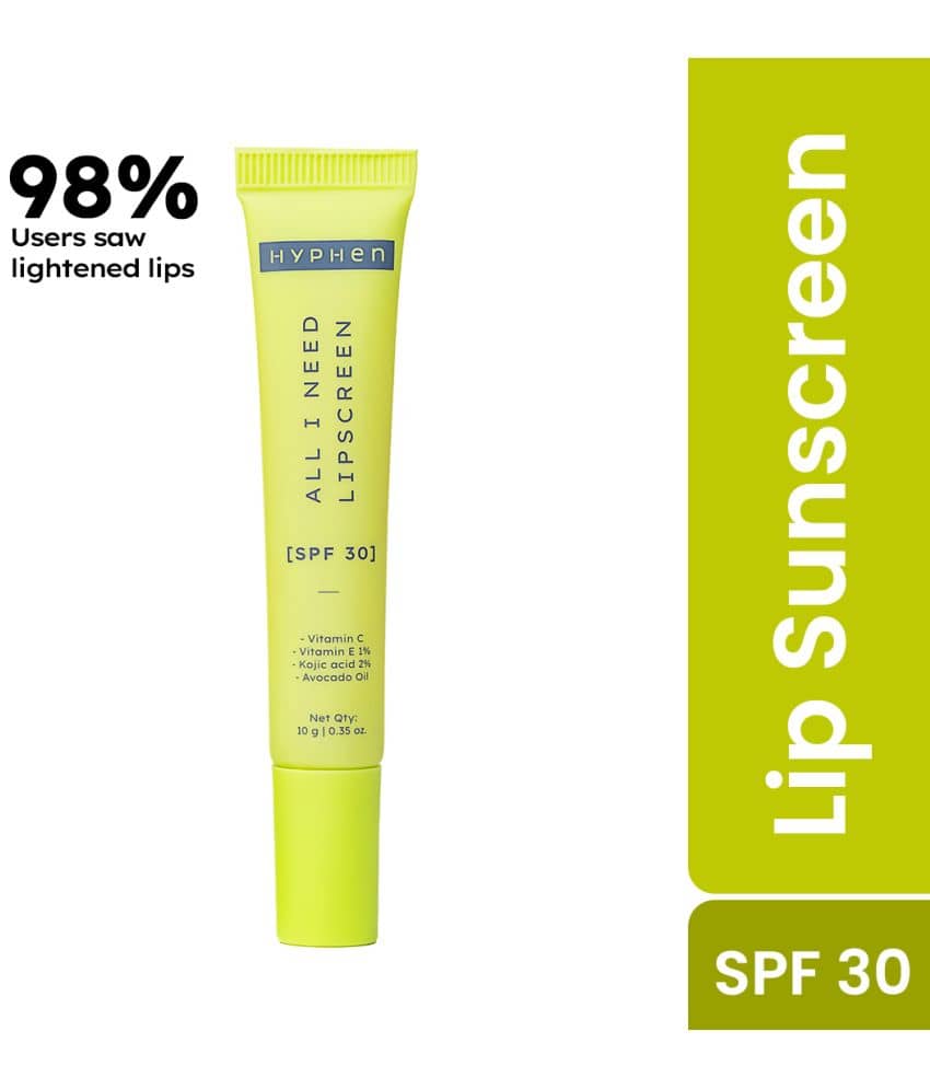 Hyphen All I Need Lipscreen SPF 30 PA++ 10 gm (Pack of 1)