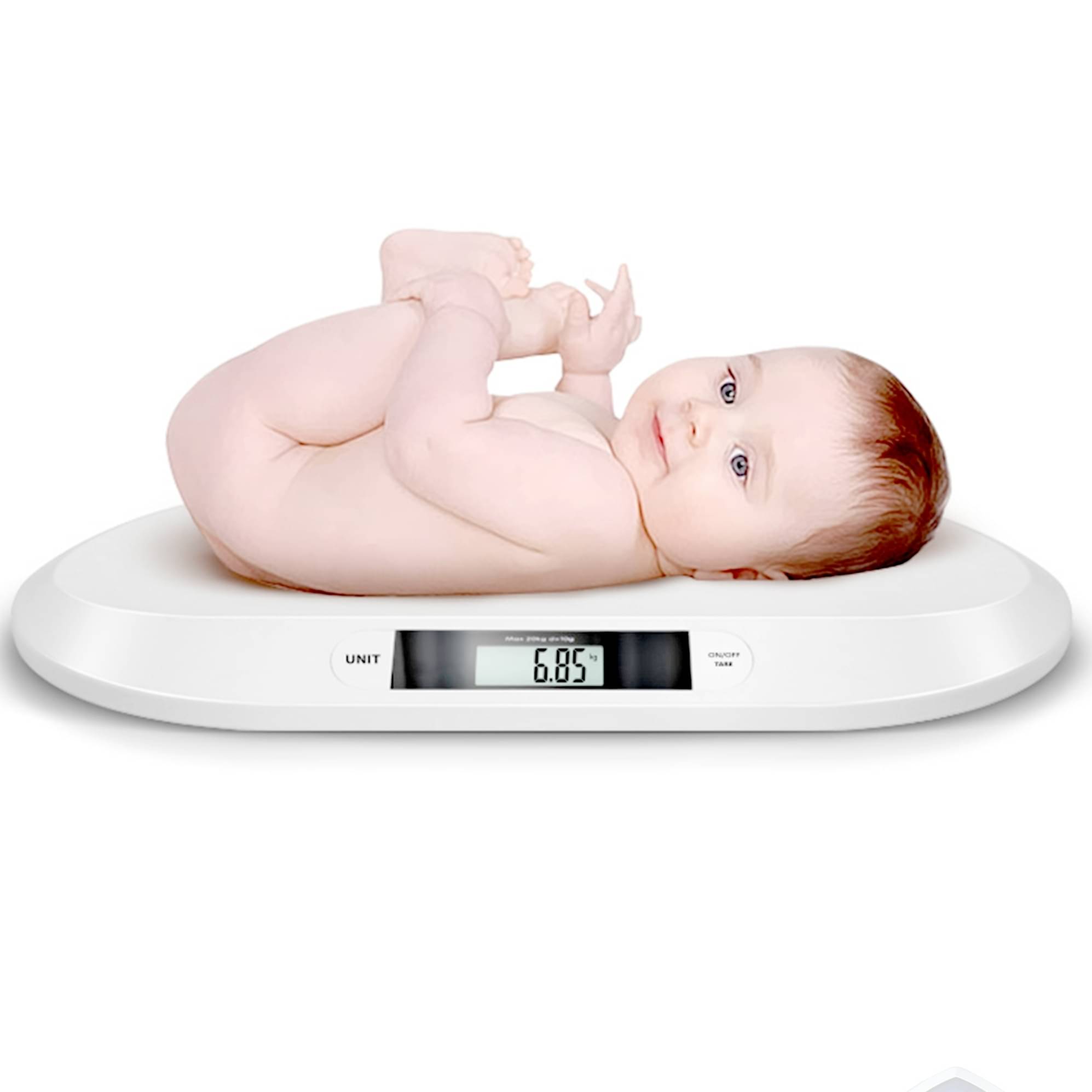    			K-life WS-104 Digital Personal Baby Infant Toddler Weight Electronic Machine Weighing Scale (White)