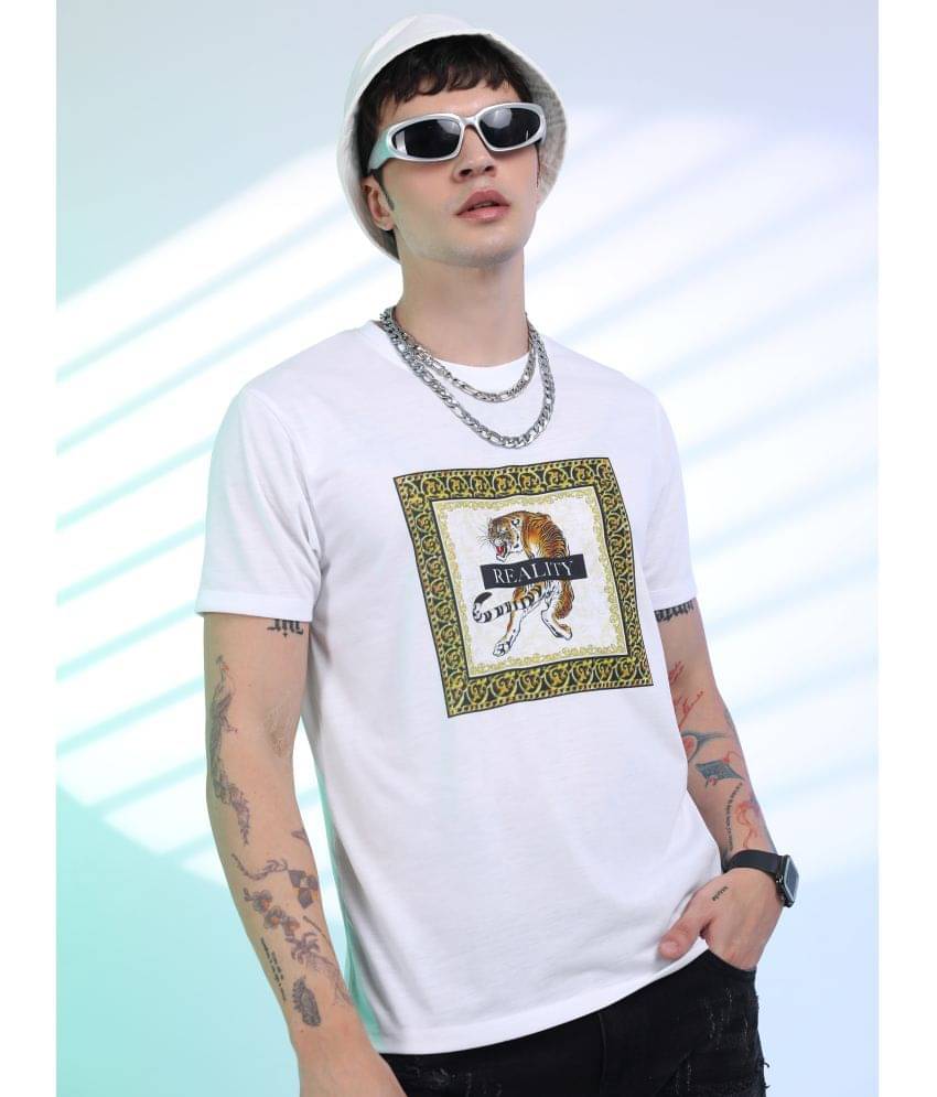     			Ketch Pack of 1 Polyester Relaxed Fit Men's T-Shirt ( White )