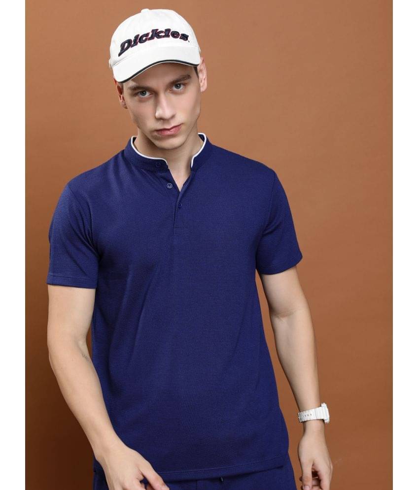 Ketch Pack of 1 Polyester Relaxed Fit Men's T-Shirt ( Navy Blue ) Ketch Pack of 1 Polyester Relaxed Fit Men's T-Shirt ( Navy Blue )