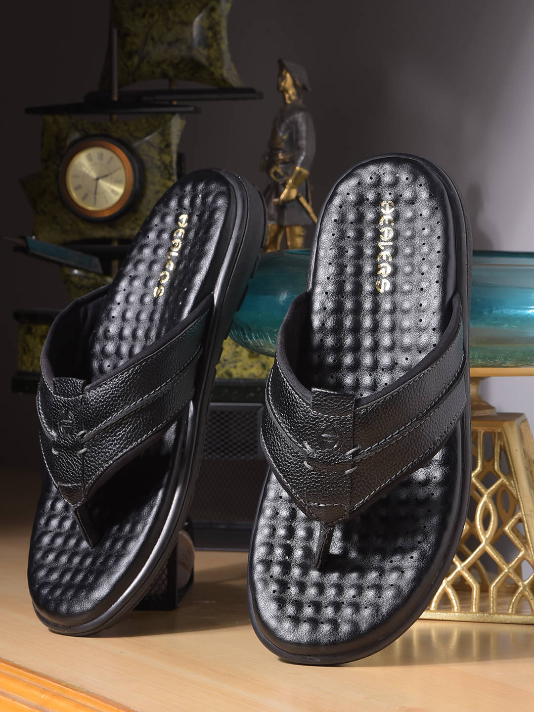     			Liberty Black Men's Thong Flip Flop