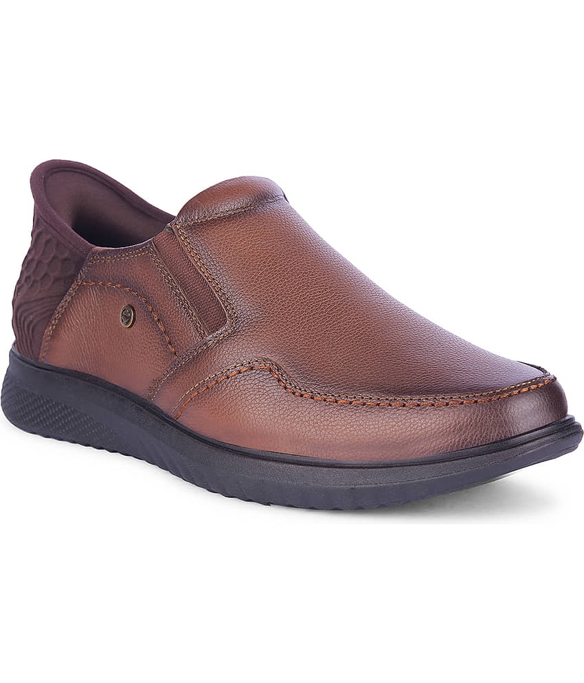 Liberty Brown Men's Slip On Formal Shoes - Formal Shoes | Buy online on ZillyBuy
