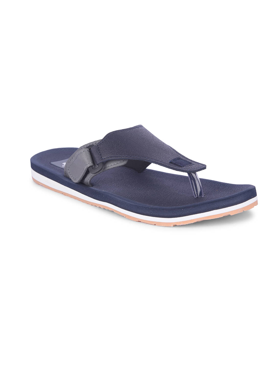     			Liberty Navy Men's Thong Flip Flop