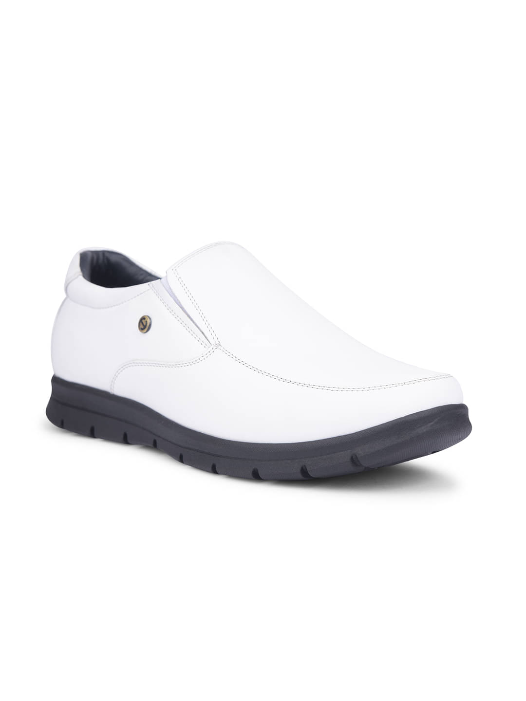     			Liberty White Men's Slip On Formal Shoes