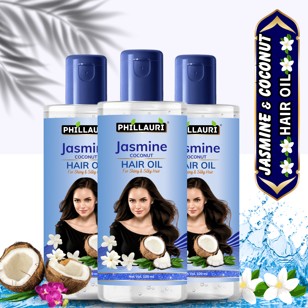     			Phillauri Frizz Control Jasmine oil 300 ml ( Pack of 3 )