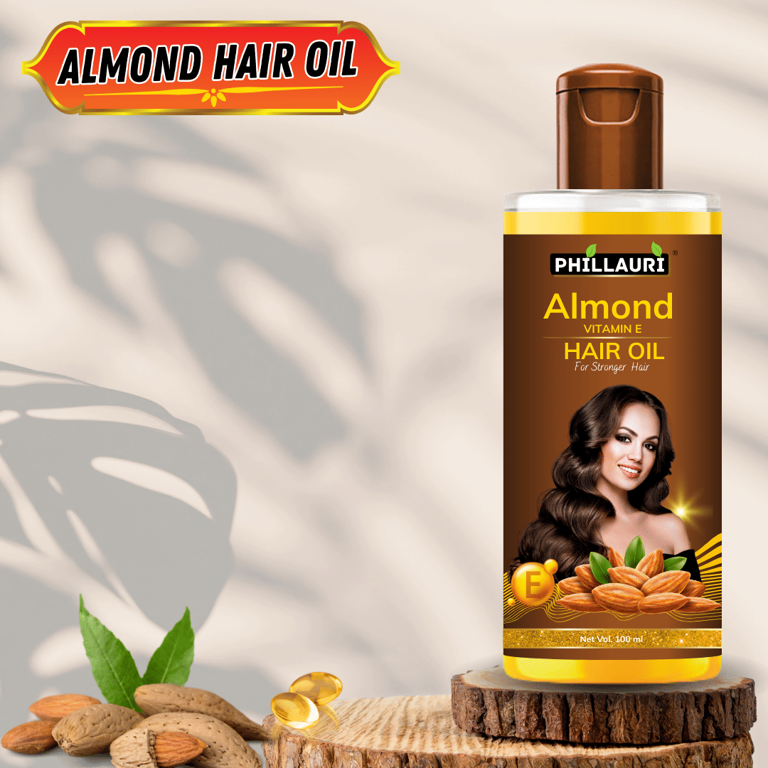     			Phillauri Hair Growth Almond Oil 100 ml ( Pack of 1 )